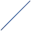 Show details for 6' Anodized Aluminum Swaged Button Handle - 1-3/8" Diameter (Blue) Picture of 6' Anodized Aluminum Swaged Button Handle - 1-3/8" Diameter (Blue)