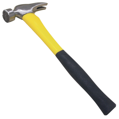 Show details for 21 oz. Milled Faced Framing Hammer with Fiberglass Handle Picture of 21 oz. Milled Faced Framing Hammer with Fiberglass Handle