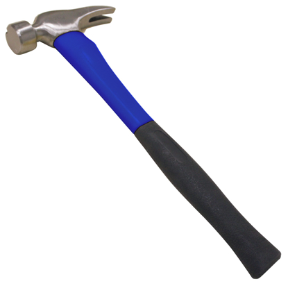 Show details for 21 oz. Smooth Faced Framing Hammer with Fiberglass Handle Picture of 21 oz. Smooth Faced Framing Hammer with Fiberglass Handle