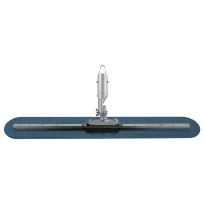 Show details for 30" Round End Blue Steel Fresno with Adjustable Tooth Button Bracket Picture of 30" Round End Blue Steel Fresno with Adjustable Tooth Button Bracket