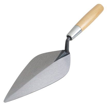 Picture of 10" Narrow London Brick Trowel with Wood Handle
