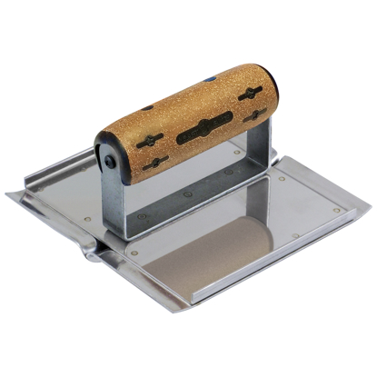 Picture of 6" x 6"  3/8"D, 1/4"R Elite Series Five Star™ Stainless Steel Groover with Cork Handle