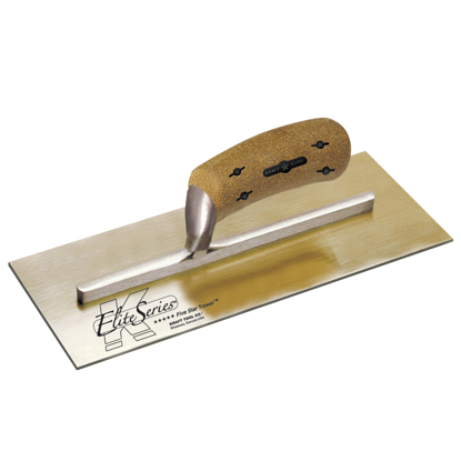 Picture of Elite Series Five Star™ 13" x 5" Golden Stainless Steel Plaster Trowel with Cork Handle