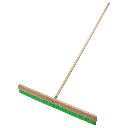 Picture of 36" Green Nylex® Soft Finish Broom with Handle