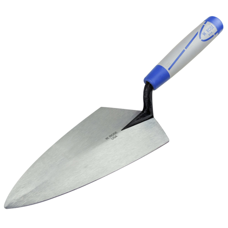 Picture of W. Rose™ 12” Philadelphia Brick Trowel with ProForm® Soft Grip Handle