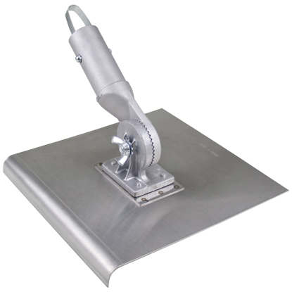 Picture of 8" x 8" 3/8"R Stainless Steel Walking Seamer/Edger with Button Handle Socket