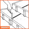 Picture of Step-Saver® Vertical Groover 12" L x 3/8" W x 3/4" D