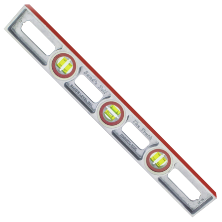 Picture of 18” Professional Cast Aluminum Level (6 Vials)