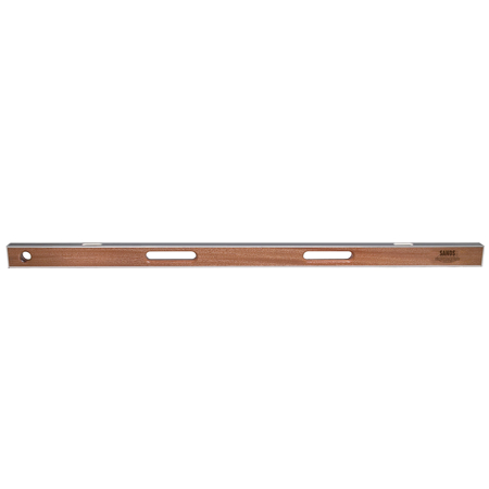 Picture of 48” Professional Asphalt Mahogany I-Beam Level (2 Vials)