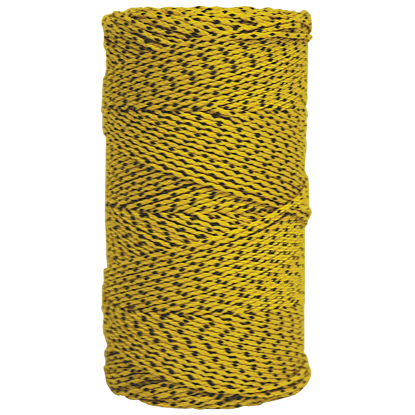 Picture of Yellow & Black Bonded Braided Nylon Mason's Line - 1000' Tube
