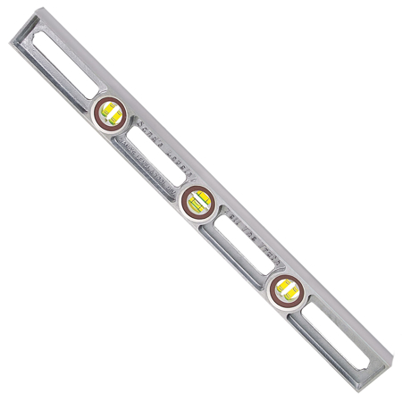 Picture of 28” Professional Cast Aluminum Level (6 Vials)