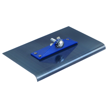 Picture of 9" x 4"  3/4" R 2-Way Blue Steel Walking Edger