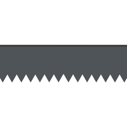 Picture of 24", 1/8" V-notched Squeegee Replacement Blade